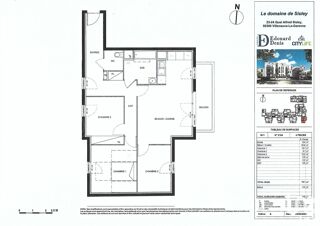  Appartement � vendre 4 pi�ces 79 m�