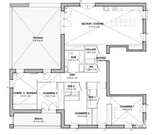  Appartement � vendre 5 pi�ces 151 m�