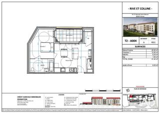  Appartement � vendre 2 pi�ces 41 m�