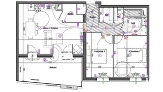  Appartement � vendre 3 pi�ces 69 m�