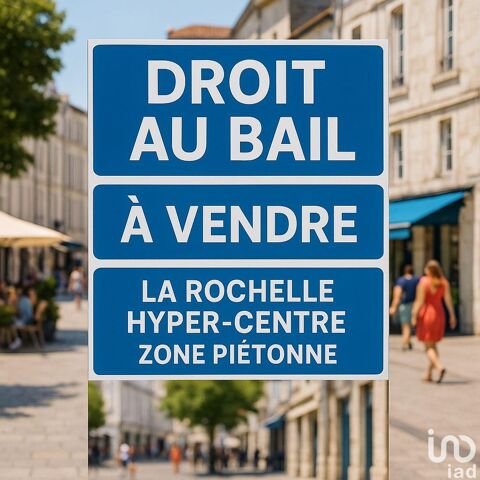 Vente Droit au bail 29 m&sup2; 173000 17000 La rochelle