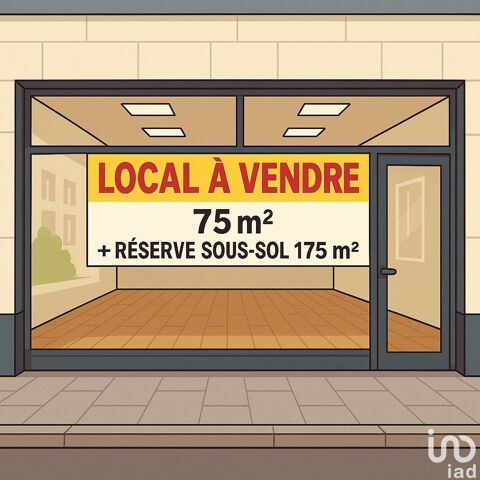 Vente Boutique/Local commercial 250 m&sup2; 299000 93160 Noisy-le-grand