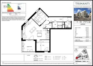  Appartement � vendre 3 pi�ces 73 m�