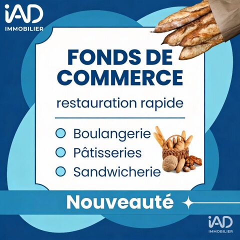 Vente Restauration rapide 100 m&sup2; 132000 79000 Niort
