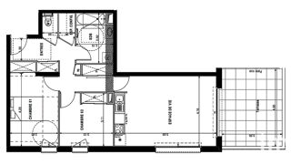  Appartement � vendre 3 pi�ces 65 m�