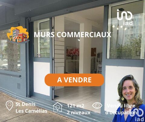Vente Murs commerciaux 121 m&sup2; 170000 97400 Saint-denis camelias