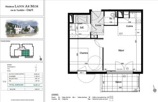 Appartement � vendre 2 pi�ces 42 m�