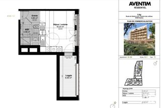  Appartement � vendre 1 pi�ce 24 m�