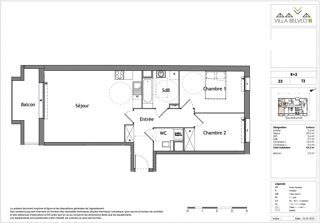  Appartement � vendre 3 pi�ces 69 m�