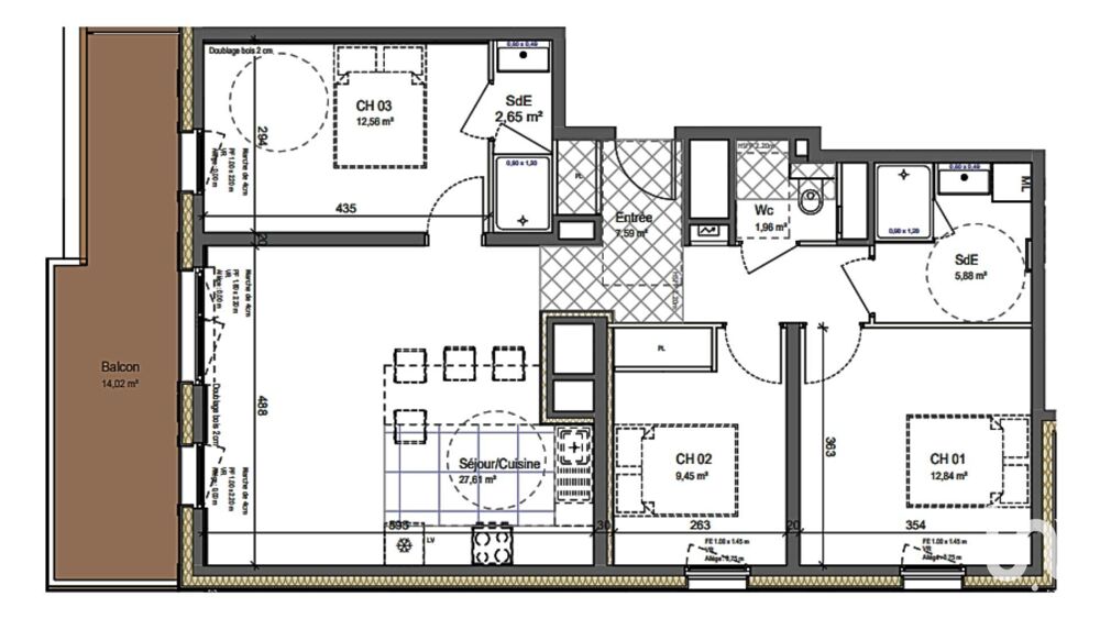 � vendre  Appartement Montriond (74110)