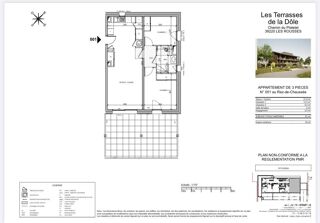  Appartement � vendre 3 pi�ces 61 m�