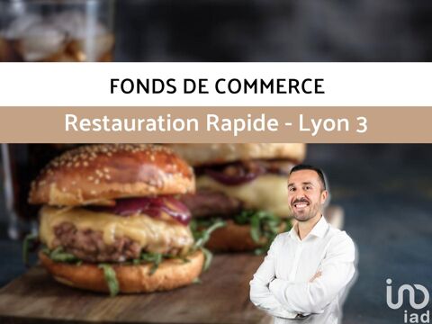 Vente Restauration rapide 75 m&sup2; 430000 69003 Lyon
