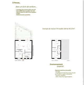  Maison � vendre 4 pi�ces 95 m�