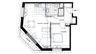  Appartement � vendre 2 pi�ces 51 m�