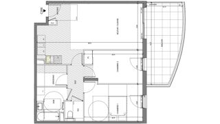  Appartement � vendre 3 pi�ces 68 m�