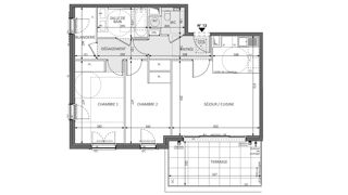  Appartement � vendre 3 pi�ces 70 m�