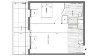  Appartement � vendre 2 pi�ces 41 m�