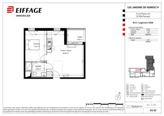  Appartement � vendre 2 pi�ces 43 m�
