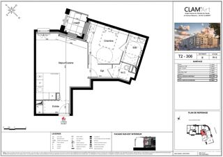  Appartement � vendre 2 pi�ces 50 m�