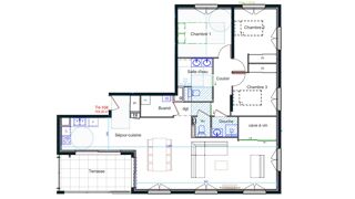  Appartement � vendre 4 pi�ces 103 m�