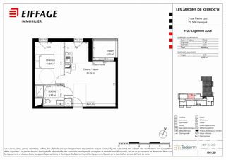  Appartement � vendre 2 pi�ces 43 m�