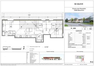  Appartement � vendre 4 pi�ces 88 m�