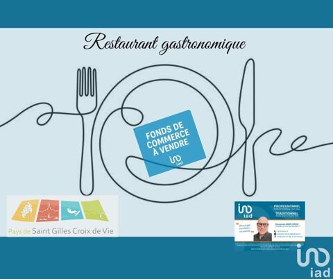 Vente Restaurant gastronomique 271 m&sup2; 275000 85800 Saint-gilles-croix-de-vie
