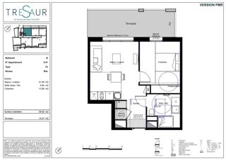  Appartement � vendre 2 pi�ces 40 m�