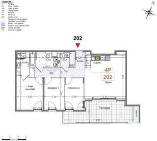  Appartement � vendre 4 pi�ces 85 m�