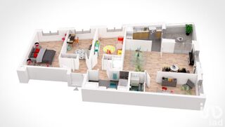  Appartement � vendre 5 pi�ces 93 m�