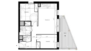  Appartement  vendre 3 pices 55 m