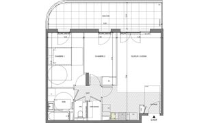  Appartement � vendre 3 pi�ces 60 m�