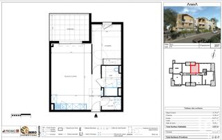  Appartement � vendre 2 pi�ces 52 m�