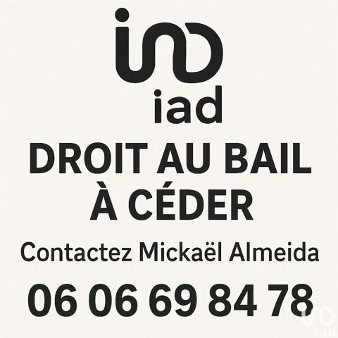Vente Droit au bail 30 m&sup2; 38500 78000 Versailles