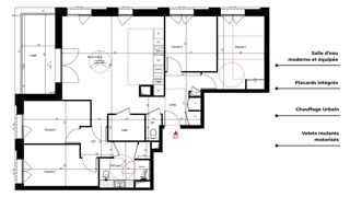  Appartement � vendre 5 pi�ces 100 m�