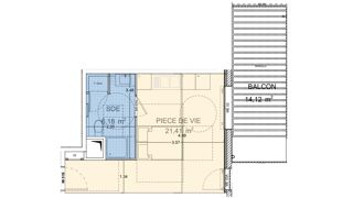  Appartement � vendre 1 pi�ce 28 m�