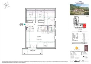  Appartement � vendre 4 pi�ces 102 m�