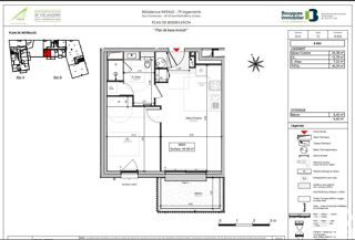  Appartement � vendre 2 pi�ces 44 m�