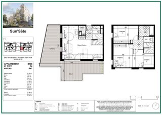  Appartement � vendre 4 pi�ces 93 m�