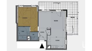  Appartement � vendre 2 pi�ces 50 m�