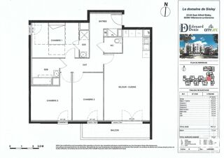  Appartement � vendre 4 pi�ces 84 m�