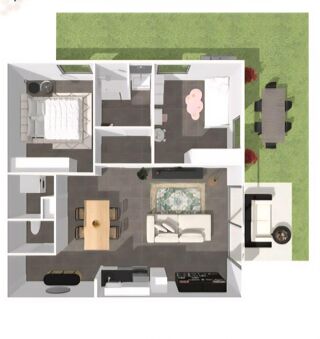  Appartement � vendre 3 pi�ces 63 m�