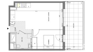  Appartement � vendre 2 pi�ces 42 m�