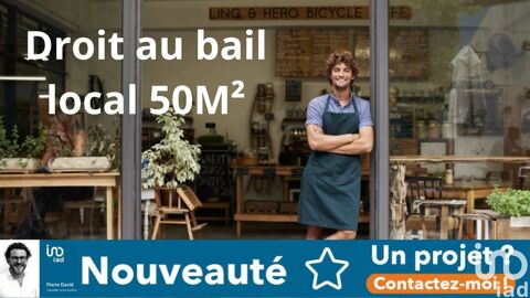 Vente Droit au bail 50 m&sup2; 16000 35240 Retiers