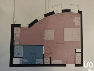  Appartement � vendre 1 pi�ce 35 m�