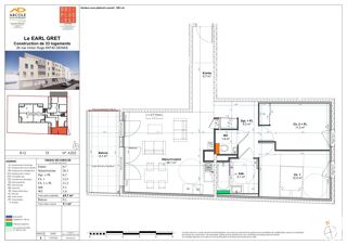  Appartement � vendre 3 pi�ces 69 m�