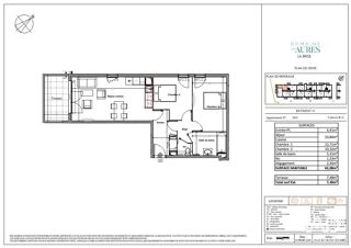  Appartement � vendre 3 pi�ces 62 m�