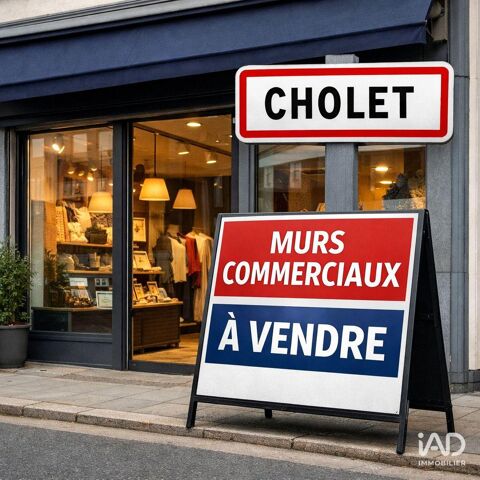 Vente Boutique/Local commercial 140 m&sup2; 228600 49300 Cholet