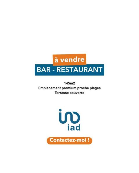 Vente Restaurant 86 m&sup2; 218000 40130 Capbreton