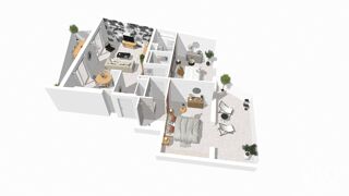  Appartement � vendre 3 pi�ces 80 m�